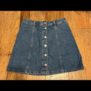 H&M Divided Denim Skirt